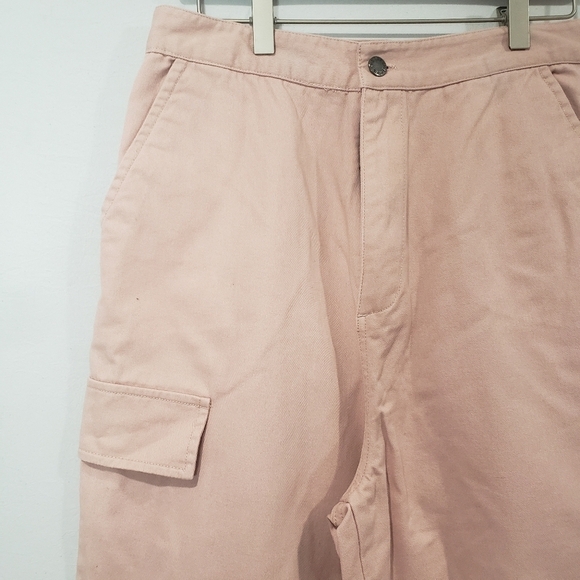The Fifth Label high waisted baggy Soft Pants in pink Size US 10 - Picture 3 of 15